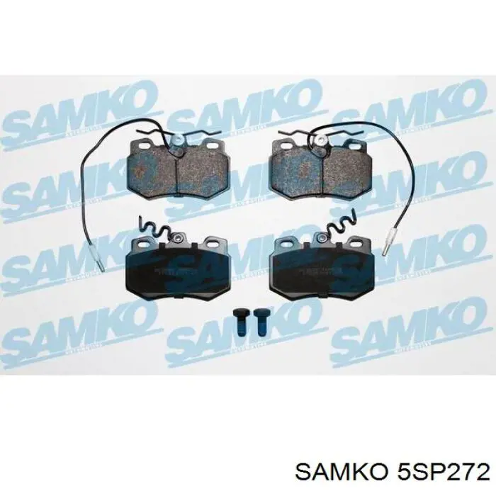 Передние тормозные колодки 5SP272 Samko