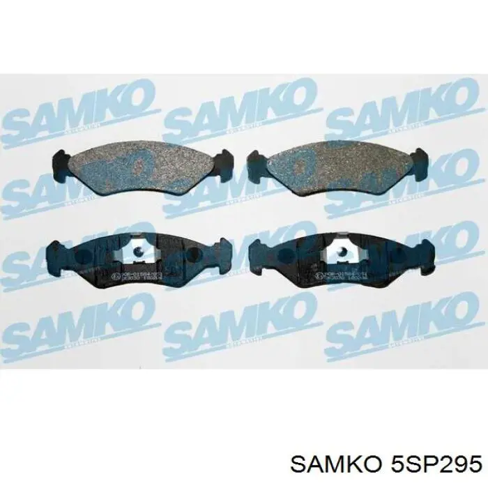 Передние тормозные колодки 5SP295 Samko