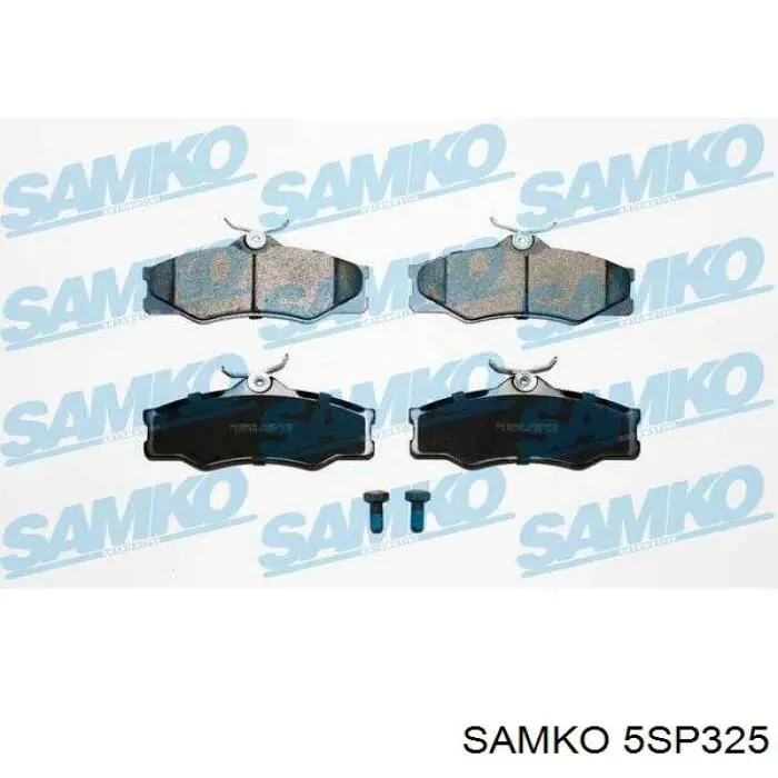 Передние тормозные колодки 5SP325 Samko