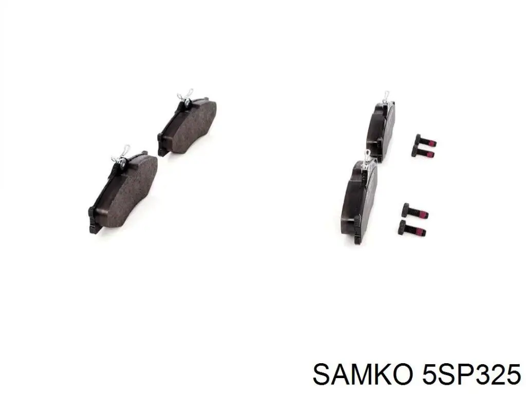 Купить 5SP325 Samko Колодки тормозные