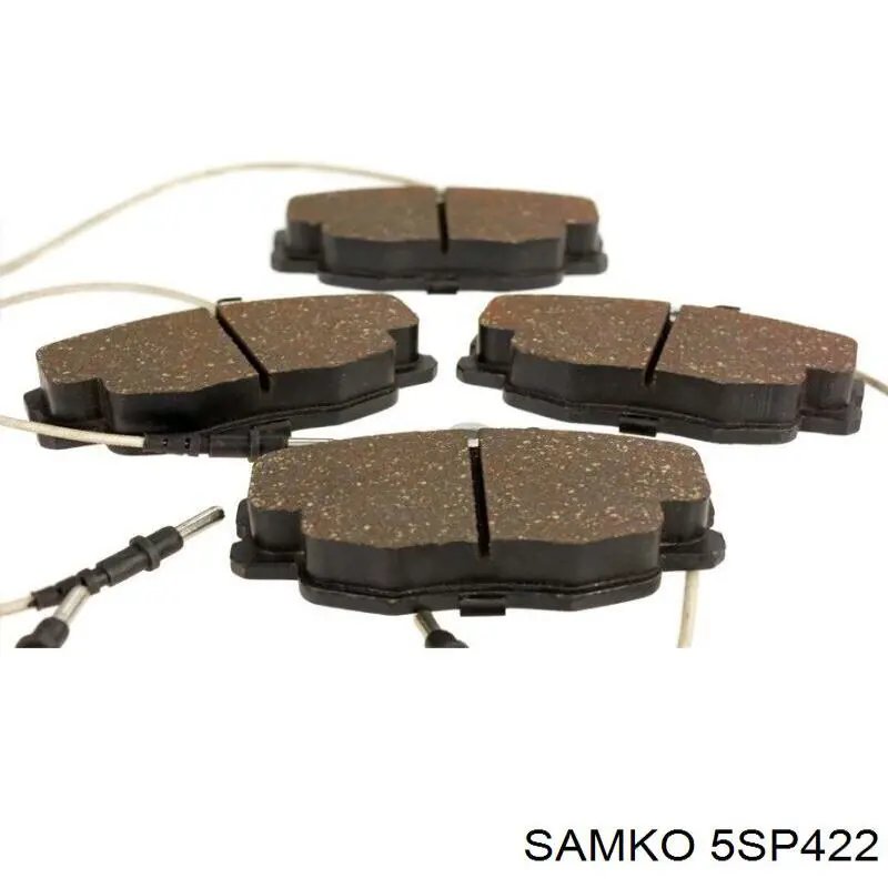 Передние тормозные колодки 5SP422 Samko