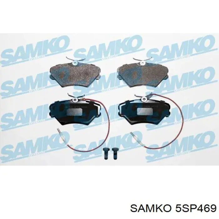 Передние тормозные колодки 5SP469 Samko