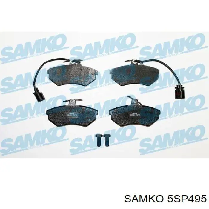 5SP495 Samko передние тормозные колодки