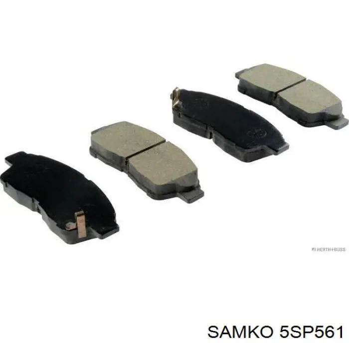 Колодки Samko 5SP561 цена, от 13.10 USD