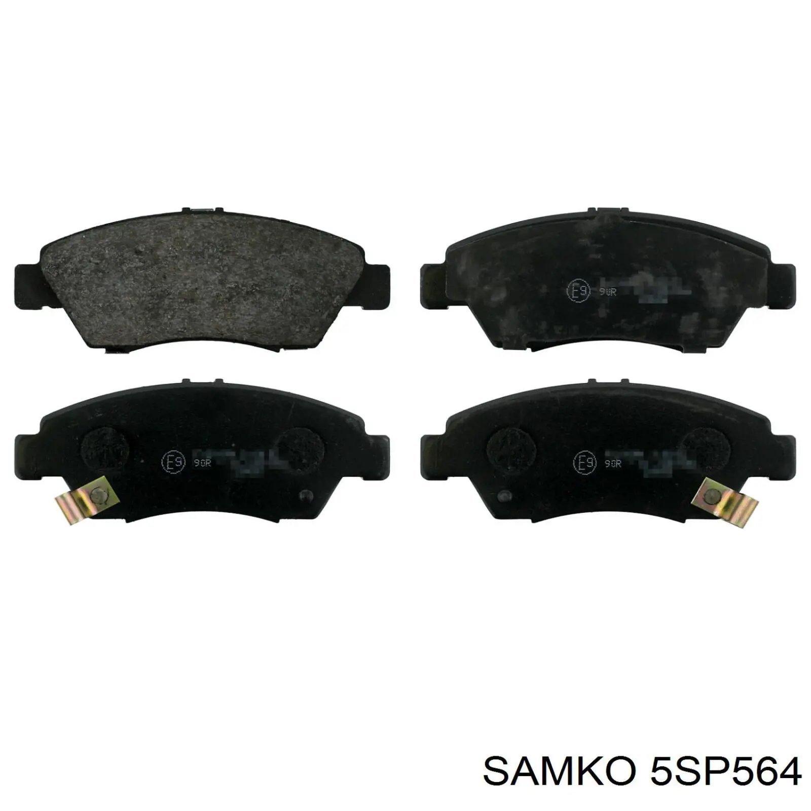 Колодки Samko 5SP564 цена, от 16.85 USD