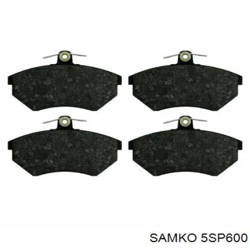 Передние тормозные колодки 5SP600 Samko