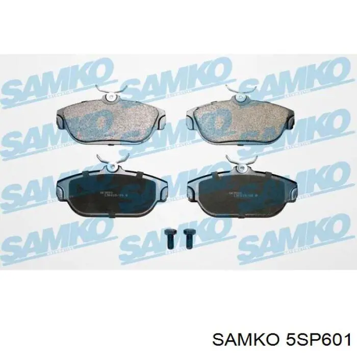 Передние тормозные колодки 5SP601 Samko