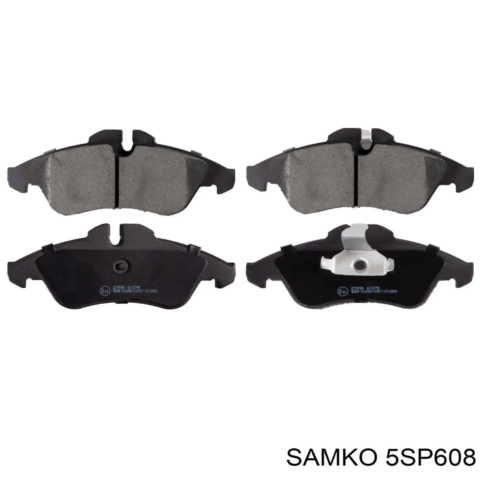 Колодки Samko 5SP608 цена, от 17.28 USD