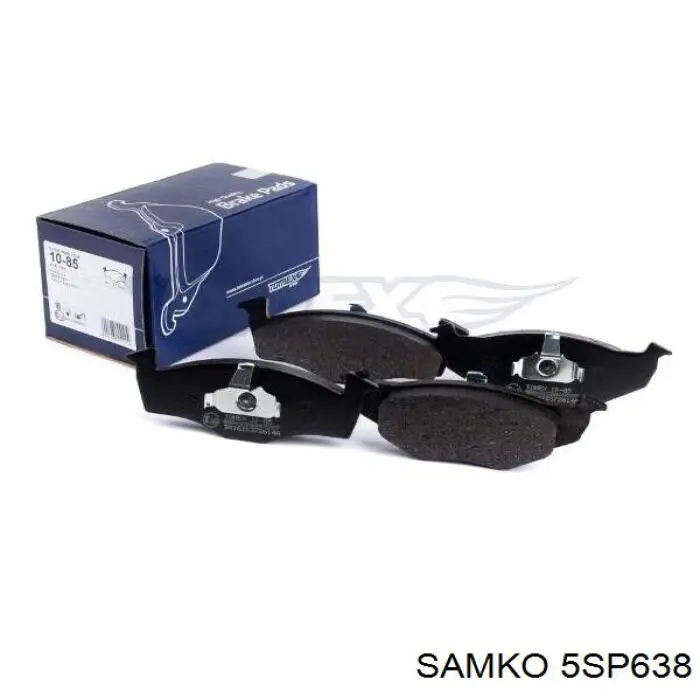Передние тормозные колодки 5SP638 Samko
