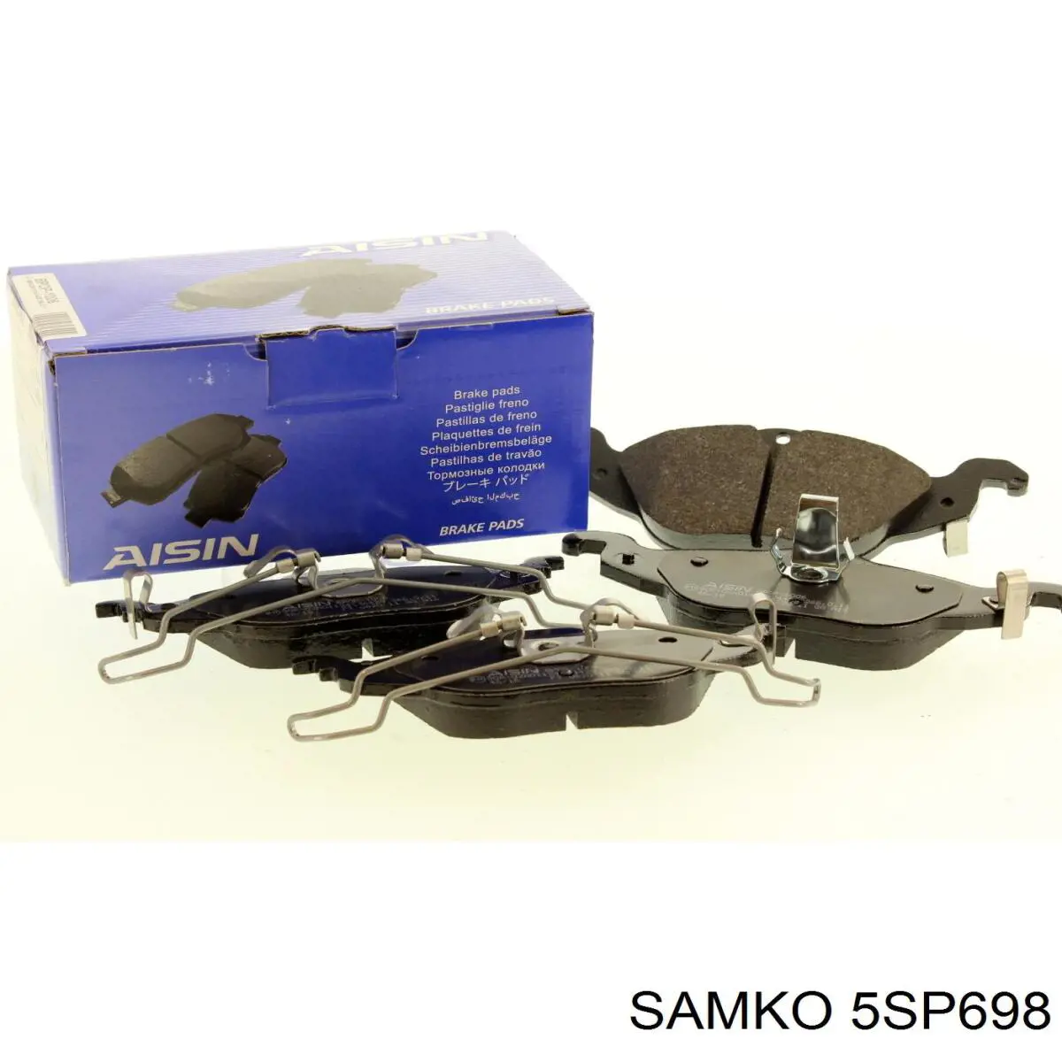 Купить 5SP698 Samko Колодки тормозные