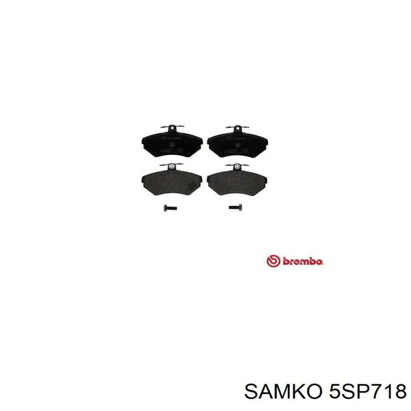 Колодки Samko 5SP718 цена, от 16.07 USD