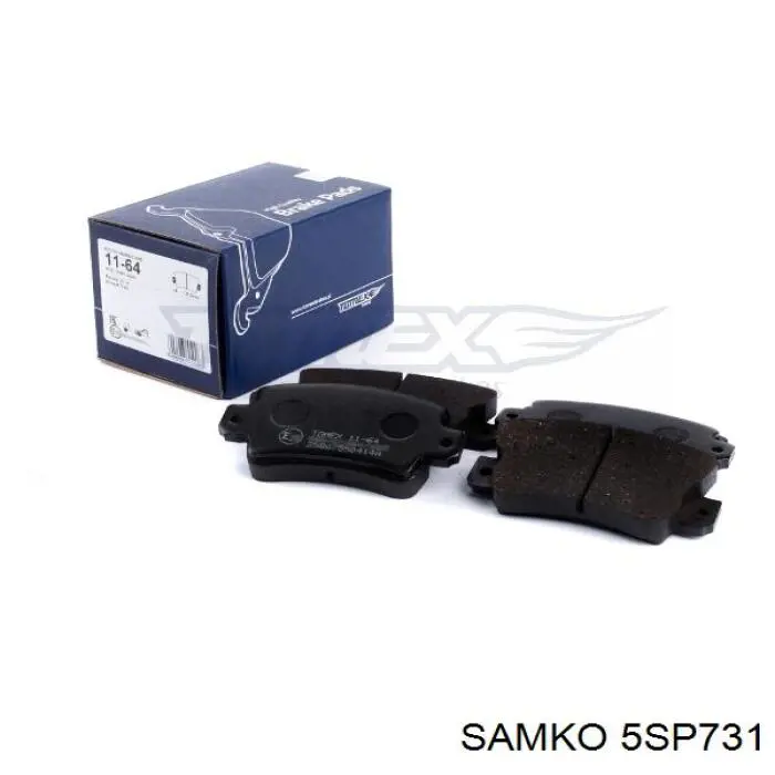 Купить 5SP731 Samko Колодки тормозные