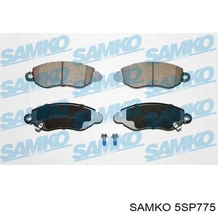 5SP775 Samko передние тормозные колодки
