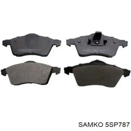 Колодки Samko 5SP787 цена, от 29.58 USD