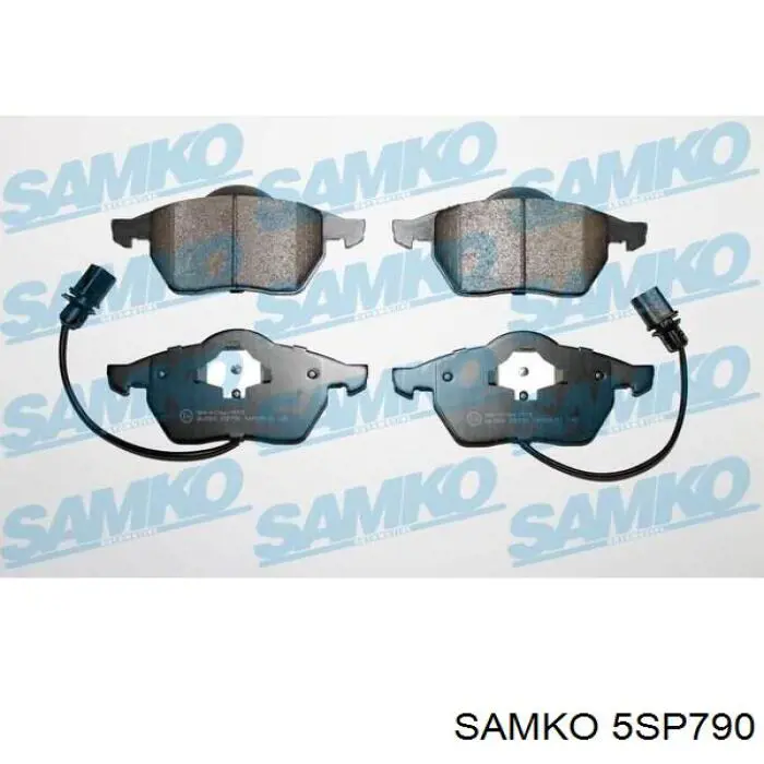 Передние тормозные колодки 5SP790 Samko