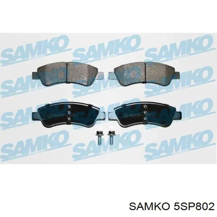 Купить 5SP802 Samko Колодки тормозные