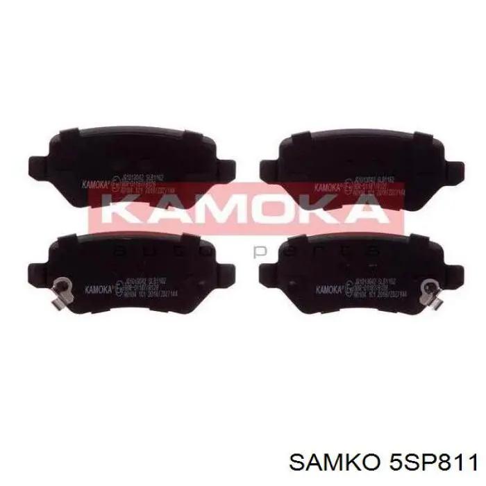 Колодки дисковые  Samko 5SP811 цена, от 13.88 USD