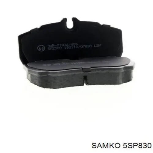Купить 5SP830 Samko Колодки тормозные задние, дисковые