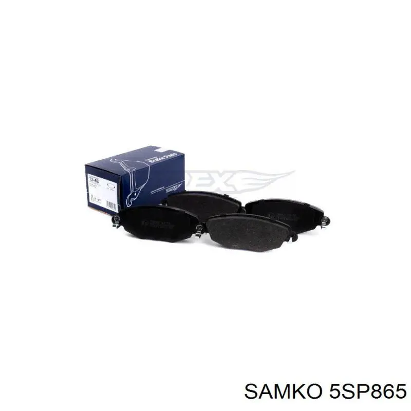 Колодки Samko 5SP865 цена, от 16.61 USD