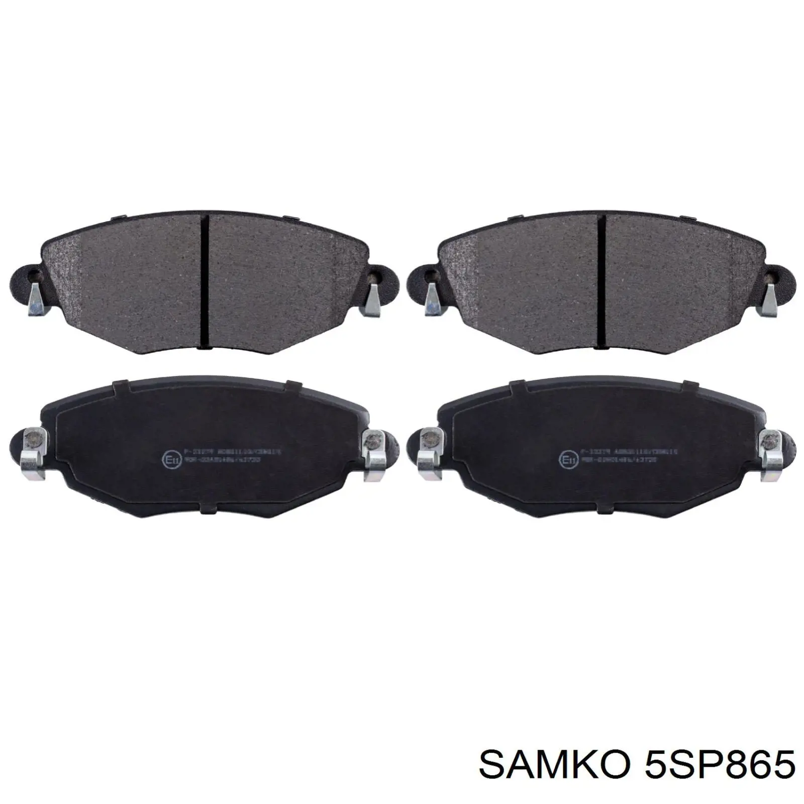 Колодки Samko 5SP865 цена, от 16.61 USD
