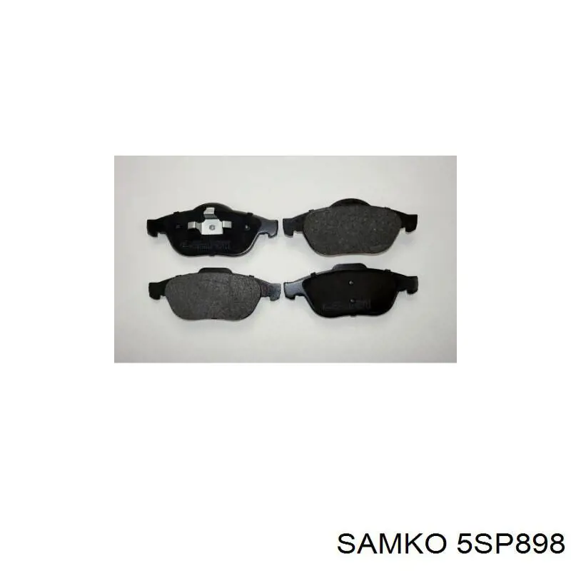 Купить 5SP898 Samko Колодки тормозные