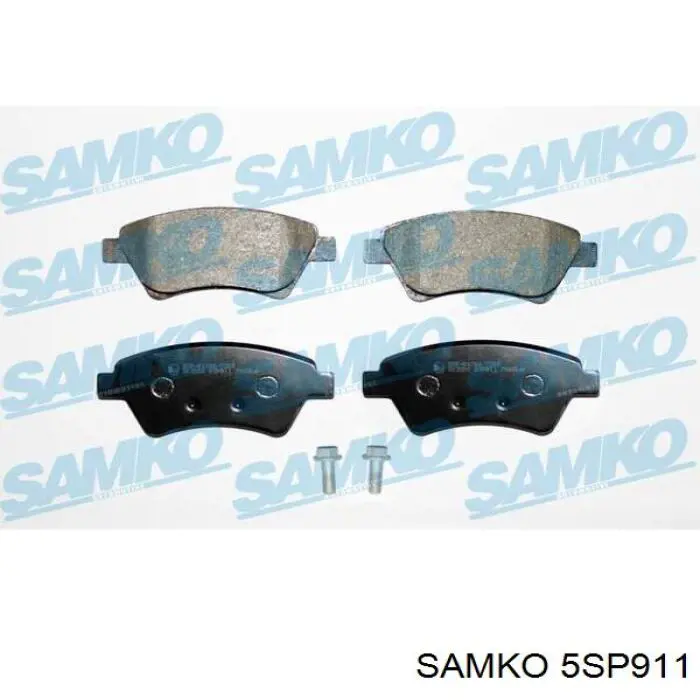 Передние тормозные колодки 5SP911 Samko