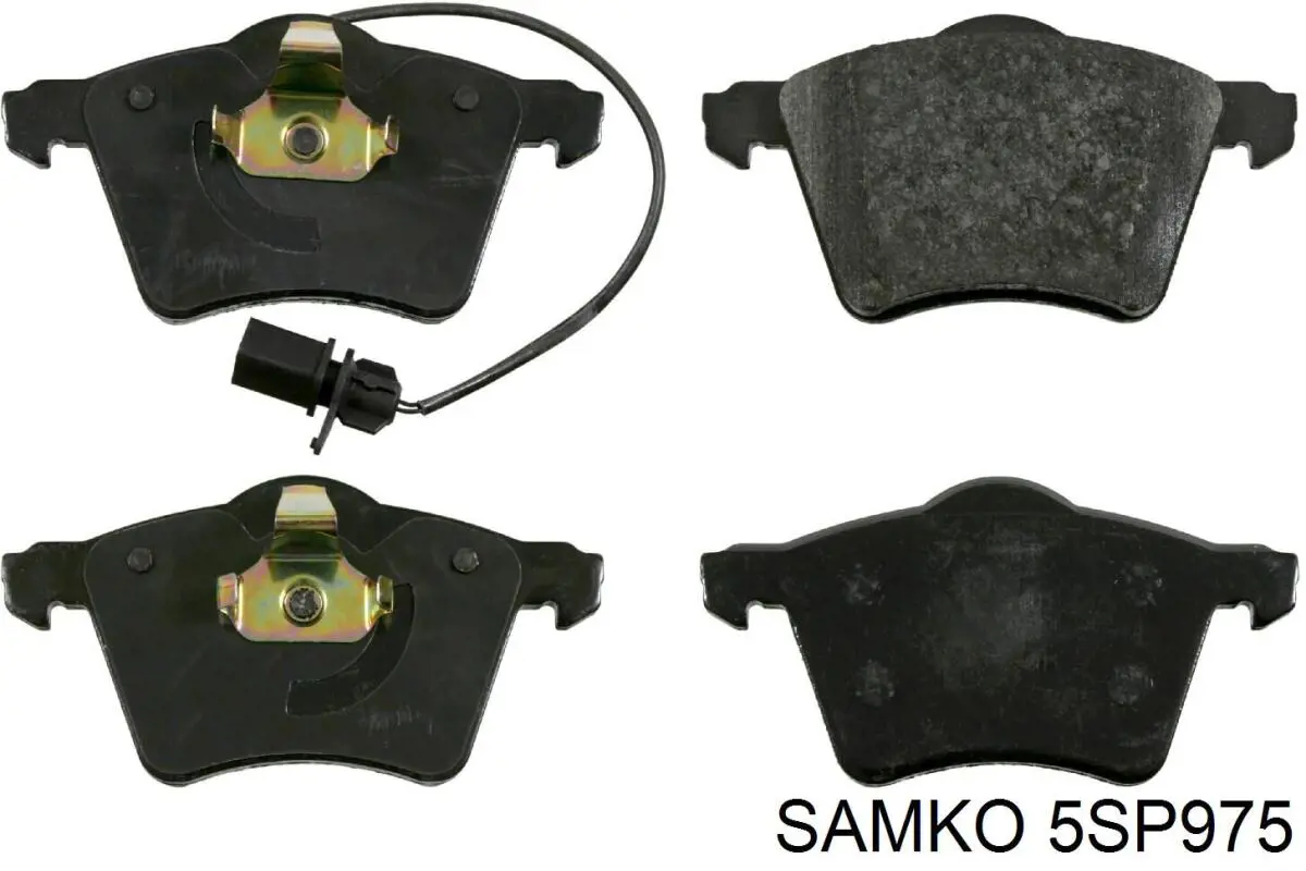 Колодки Samko 5SP975 цена, от 34.12 USD