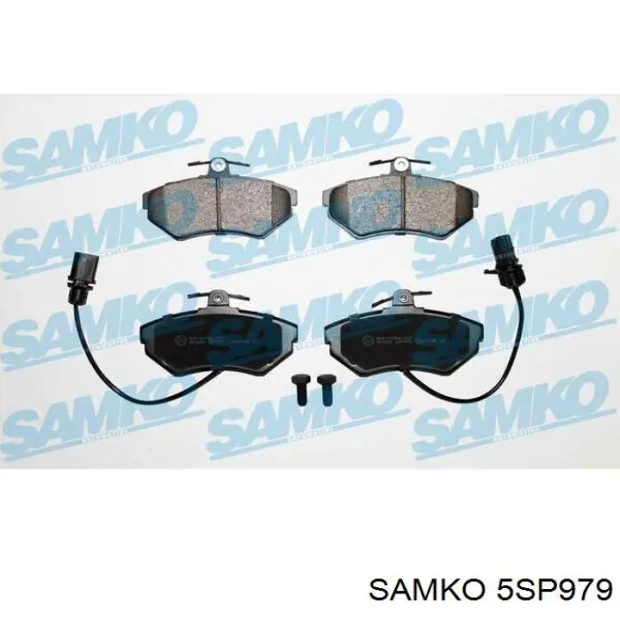 Передние тормозные колодки 5SP979 Samko