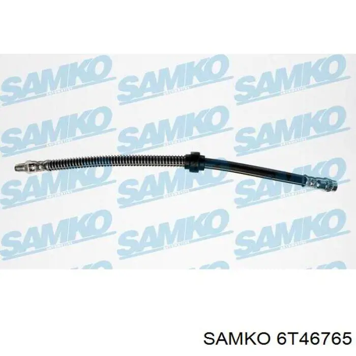Шланг тормозной задний SAMKO 6T46765