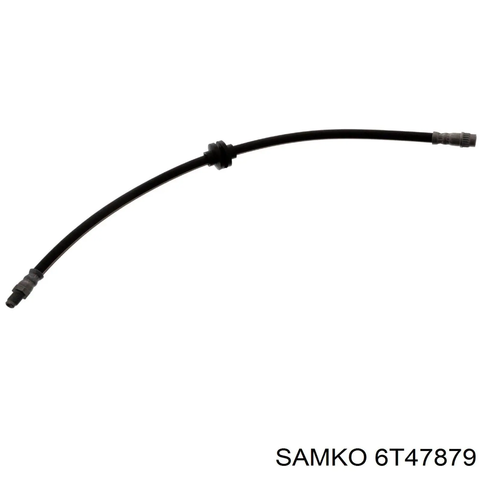 6T47879 Samko шланг тормозной передний