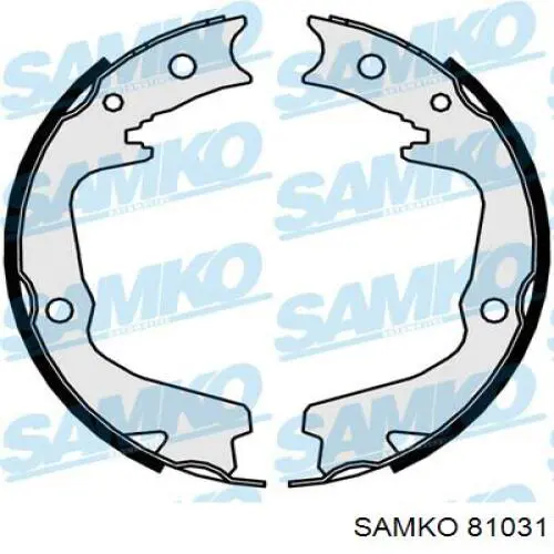 LS2170 Delphi Тормозные колодки ручника