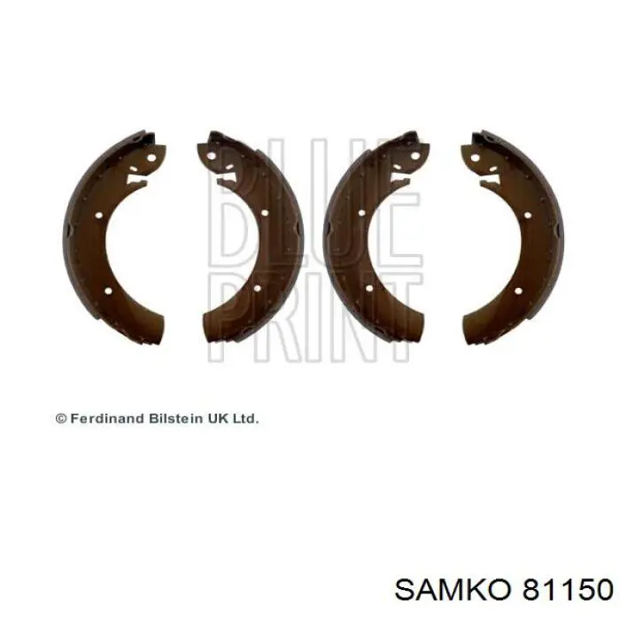 Тормоза рабочие задние ножные и тормозные барабаны Samko 81150 цена, от 19.27 USD