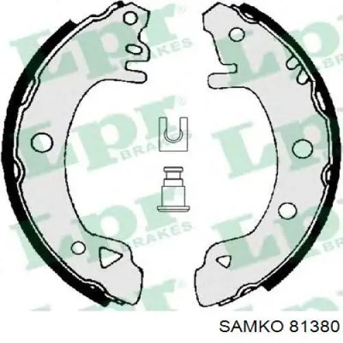 81380 Samko Барабанные тормозные колодки