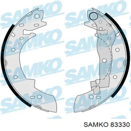 83330 Samko Барабанные тормозные колодки