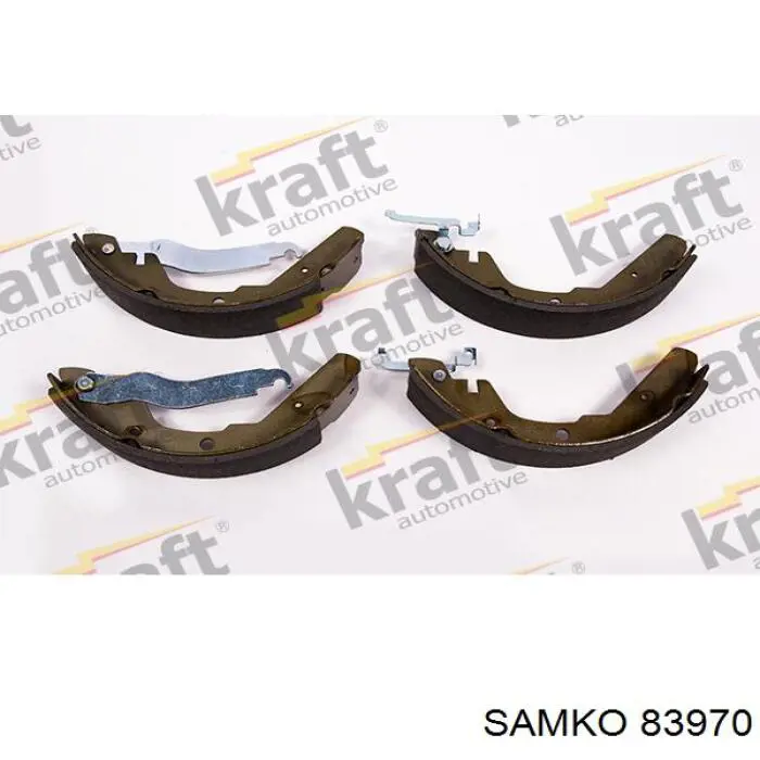 Задние барабанные колодки 83970 Samko