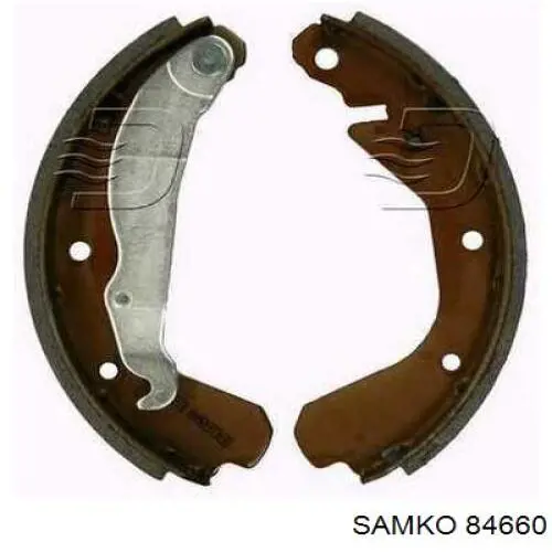 Купить 84660 Samko Задние барабанные тормозные колодки