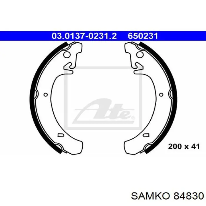 Тормоза рабочие задние ножные и тормозные барабаны Samko 84830 цена, от 14.05 USD