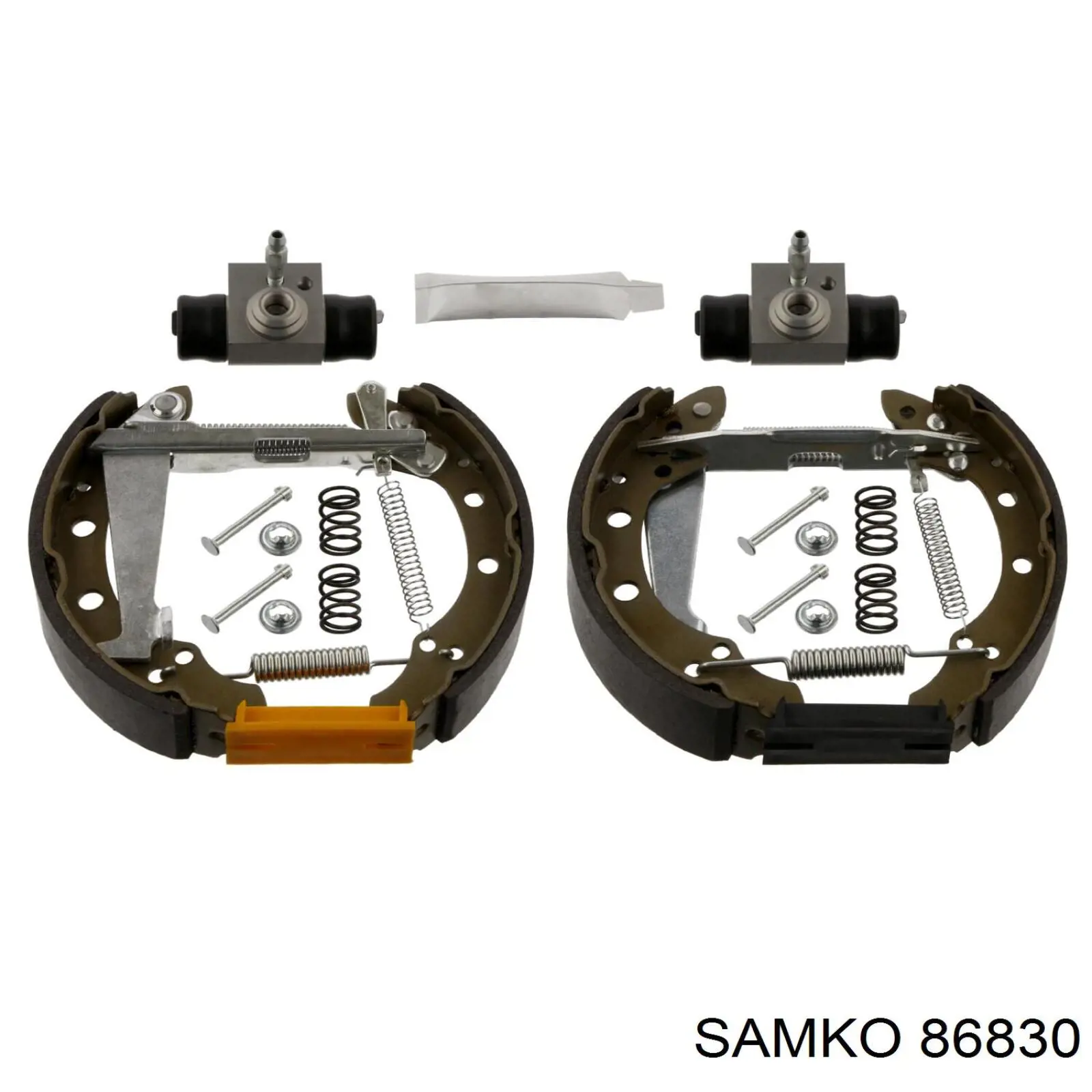 Тормоза рабочие задние ножные и тормозные барабаны Samko 86830 цена, от 14.09 USD