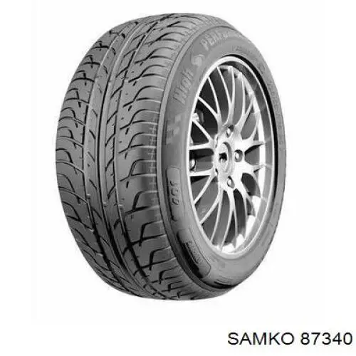 Задние барабанные колодки 87340 Samko