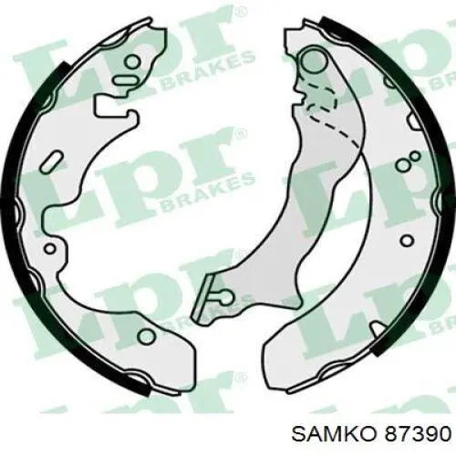 Тормоза рабочие задние ножные и тормозные барабаны Samko 87390 цена, от 18.61 USD
