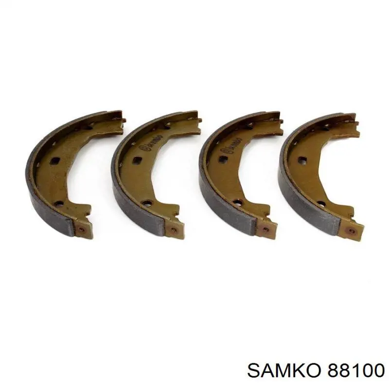Купить 88100 Samko Колодки ручника/стояночного тормоза