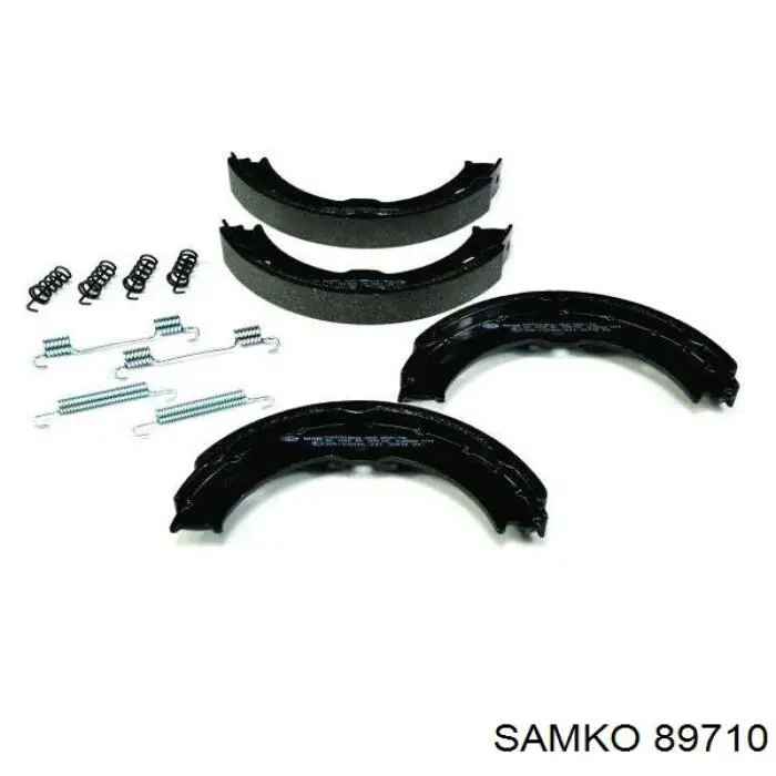Колодки ручника 89710 Samko