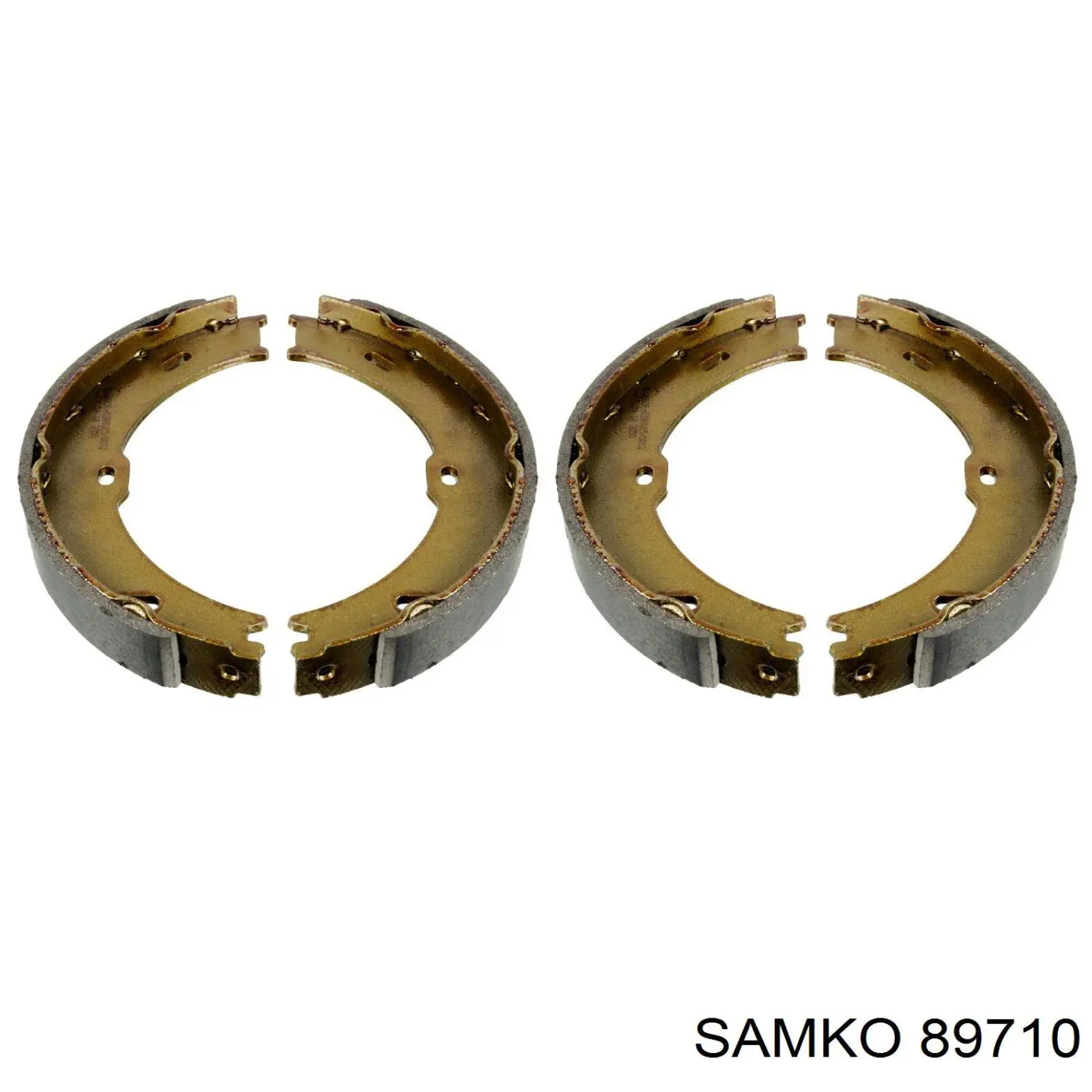 Тормозные колодки стояночного тормоза Samko 89710 цена, от 22.75 USD