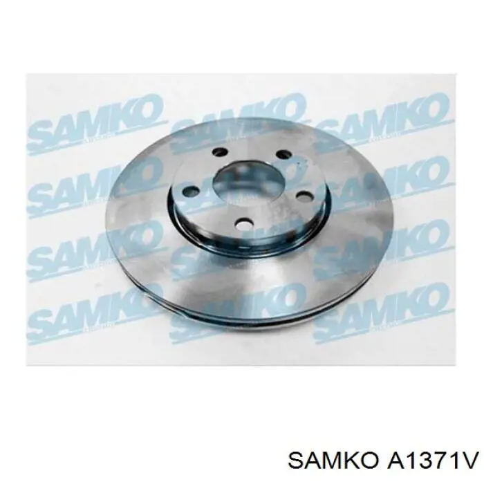 A1371V Samko диск тормозной передний