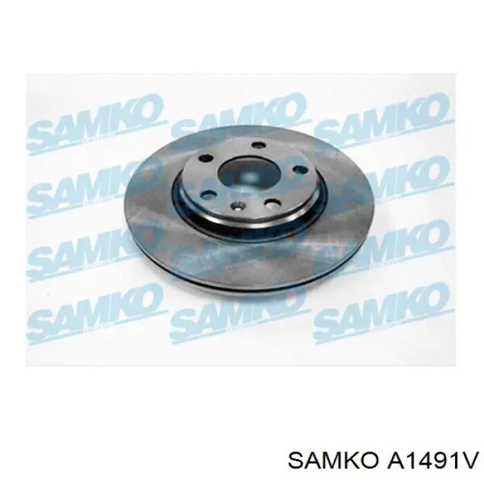 A1491V Samko диск тормозной передний