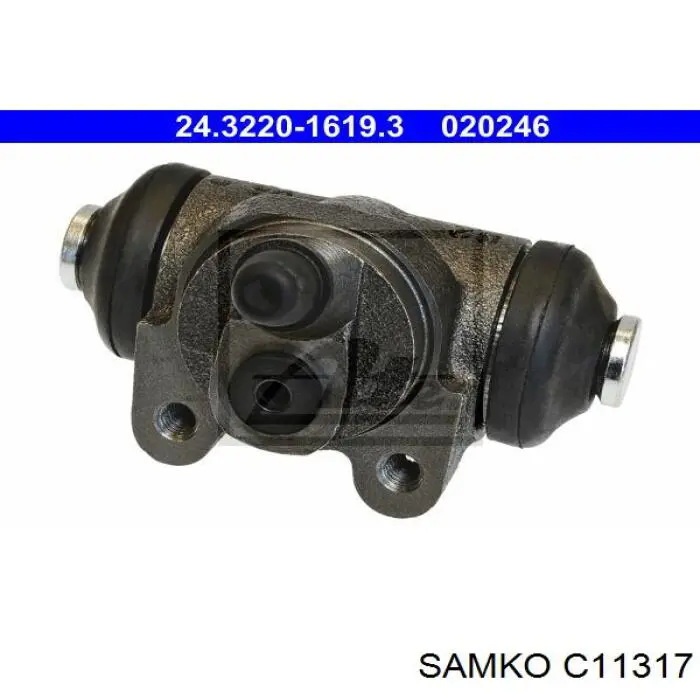 Рабочий тормозной цилиндр ABS 2344 цена, от 10.91 USD