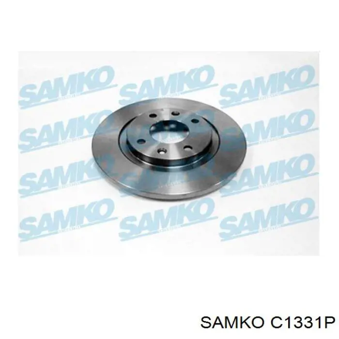 C1331P Samko диск тормозной передний