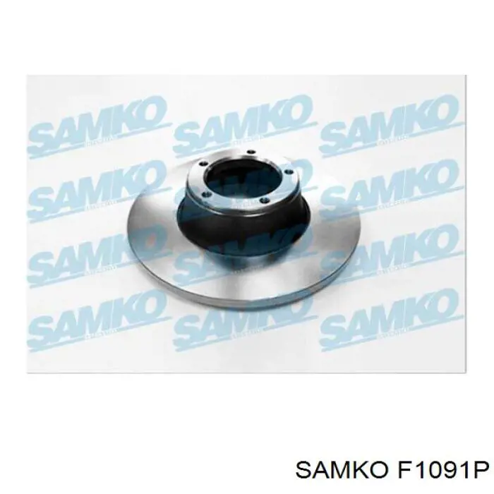 F1091P Samko Диск тормозной передний