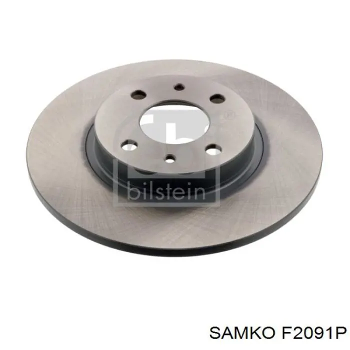 F2091P Samko Диск тормозной передний