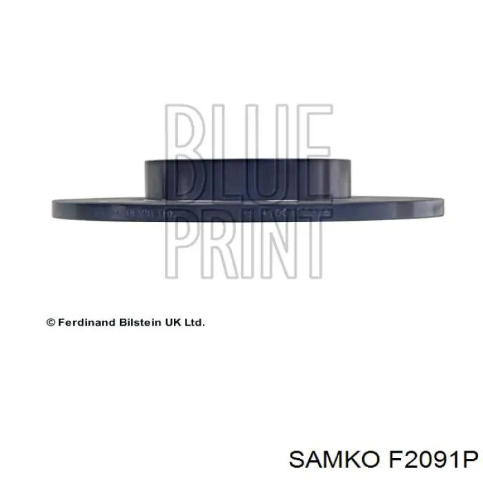 Тормоз дисковый передний Samko F2091P цена, от 27.48 USD